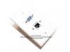 Placa Tapa VGA + RJ45 Cat6 cople ABS